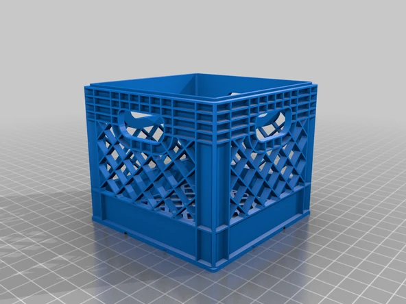 Byr Süt Sandığı - İstiflenebilir (Sadece Plastik Aparattır!!!) 3D - 3