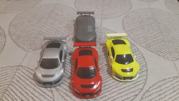 Byr Turbo yarış Audi R8 LMS C-72 (Plastik Aparattır!!!) 3D - 3