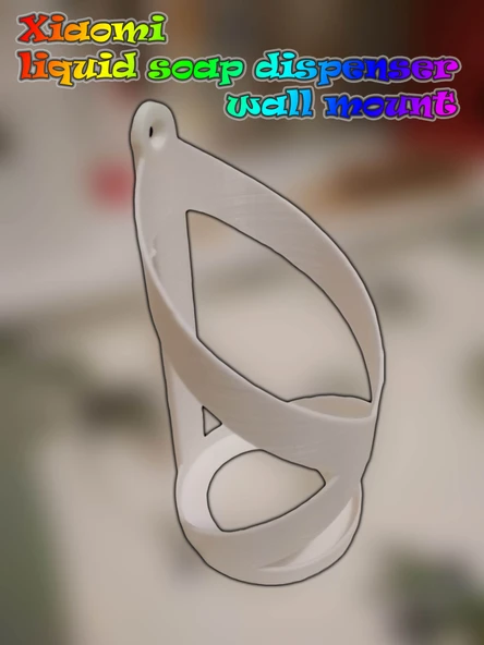 Xiaomi sıvı sabunluk için duvara montaj (Plastik Aparattır!!!) - 2