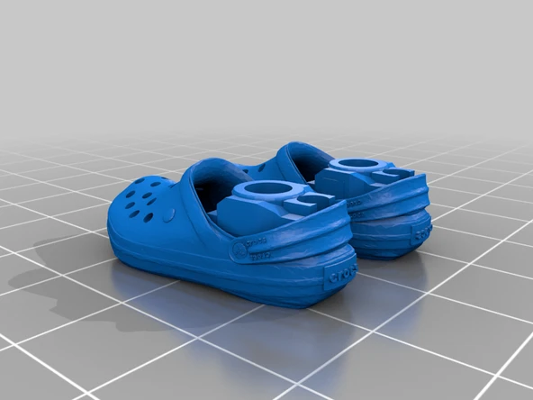 Byr Gundam Crocs (Plastik Aparattır!!!) 3D