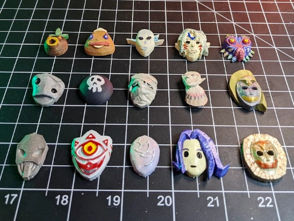 Byr Majora'nın Maske Koleksiyonu Bölüm 3 (Sadece Plastik Aparattır!!!) 3D - Resim 2