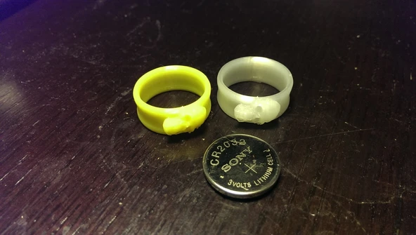 Byr Kafatası Yüzük - Erkek (Plastik Aparattır!!!) 3D ürün görseli