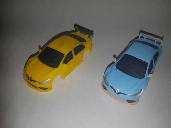 Byr Turbo yarışı Renault Megane C-72 (Sadece Plastik Aparattır!!!) 3D