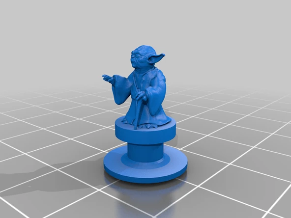 Byr Yoda Crocs Charm (Plastik Aparattır!!!) 3D