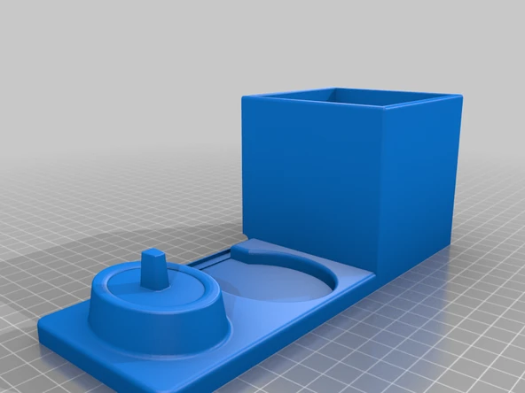 Byr Oral B Diş Fırçası ve Bardak İstasyonu (Sadece Plastik Aparattır!!!) 3D - 3