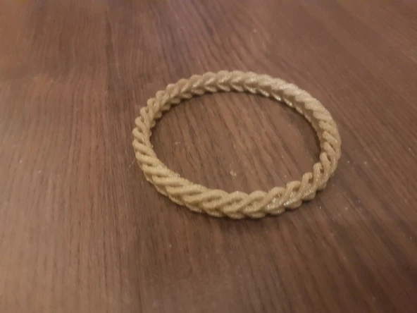 Byr Bölünmüş Örgü Bileklik (Sadece Plastik Aparattır!!!) 3D - 4