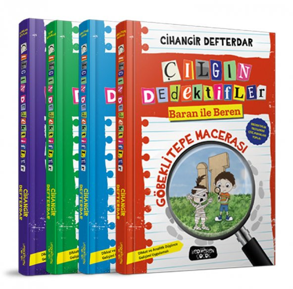 ÇILĞIN DEDEKTİFLER 4 KİTAP SET