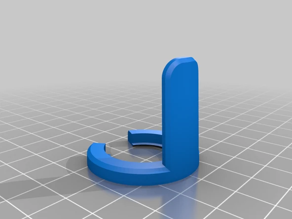 Byr Moen eos duş başlığı için rotasyon önleyici klip (Plastik Aparattır!!!) 3D - 5