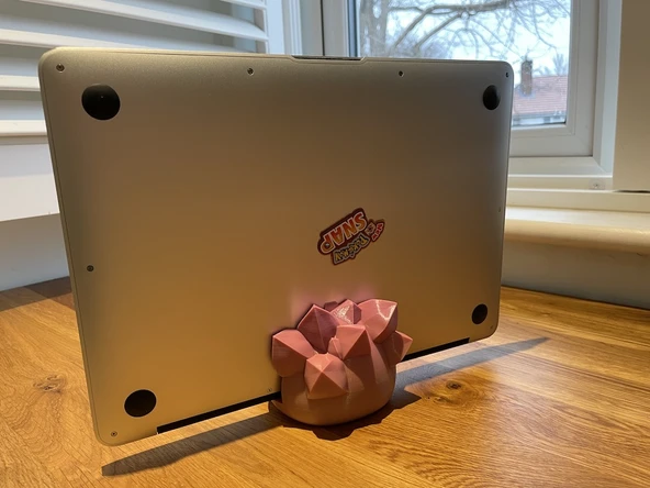 Byr Slime Rancher Pembe Rock Largo Dizüstü Bilgisayar Sehpası (Plastik Aparattır!!!) 3D - 3