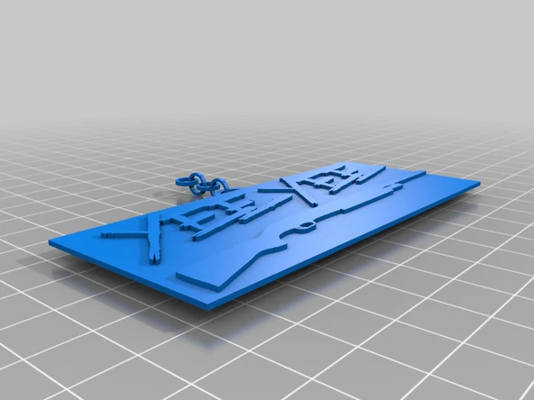 Byr Yee Yee Keychain #1 (Sadece Plastik Aparattır!!!) 3D