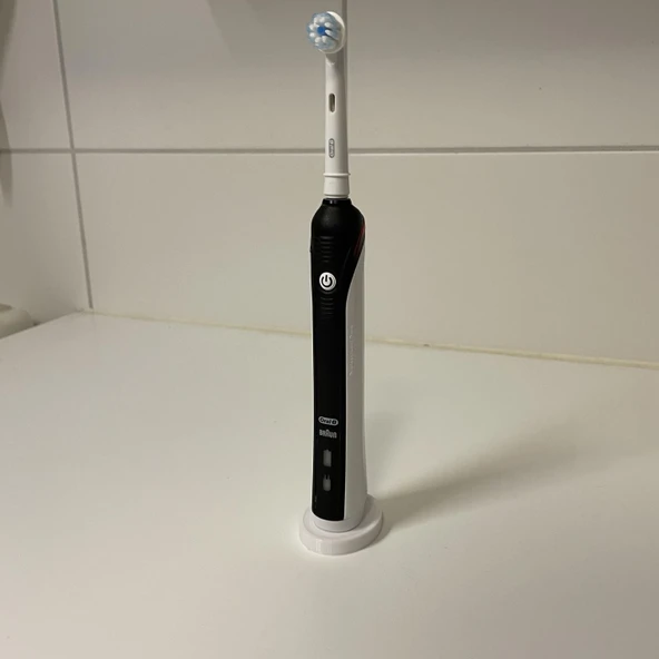 Byr Oral-B Braun, diş fırçası standı (Sadece Plastik Aparattır!!!) 3D - 3