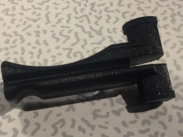 Byr Marksman Sapan sapı balıkçılık makarası kelepçesi (Sadece Plastik Aparattır!!!) 3D - 4