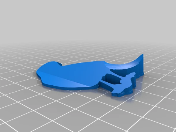 Byr Blackbird Bird 2d Sanat (Plastik Aparattır!!!) 3D - 4