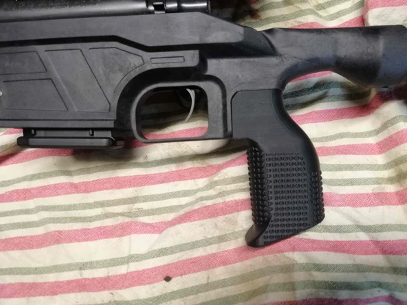 Byr AR15 veya Şasi için Dikey Kavrama (Sadece Plastik Aparattır!!!) 3D - 3