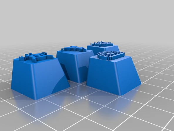 Byr Valorant KillJoy Yetenek Tuşları (Sadece Plastik Aparattır!!!) 3D