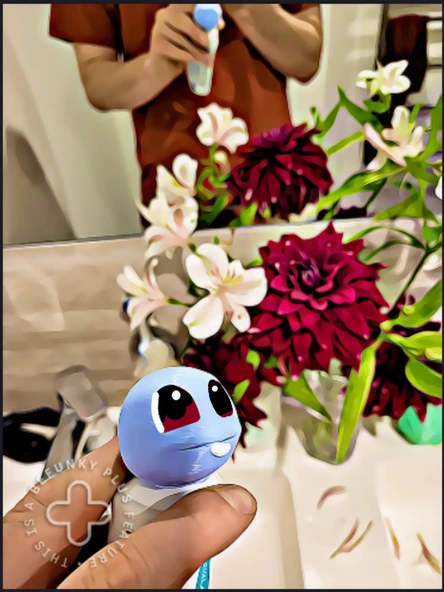 Byr Squirtle diş macunu kusması (Sadece Plastik Aparattır!!!) 3D - 2