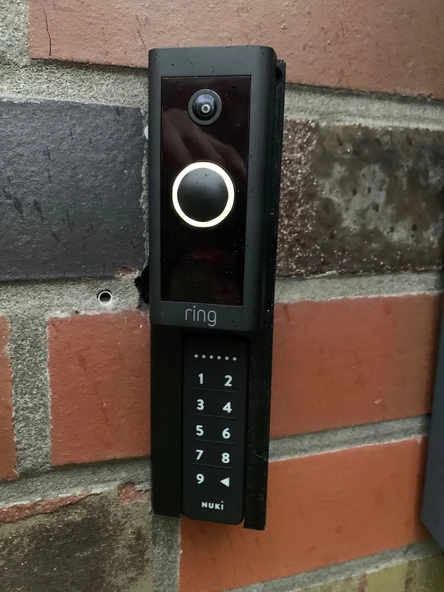 Byr Yüzük kapı zili ve nuki tuş takımı 30 kombo (Sadece Plastik Aparattır!!!) 3D - Resim 4