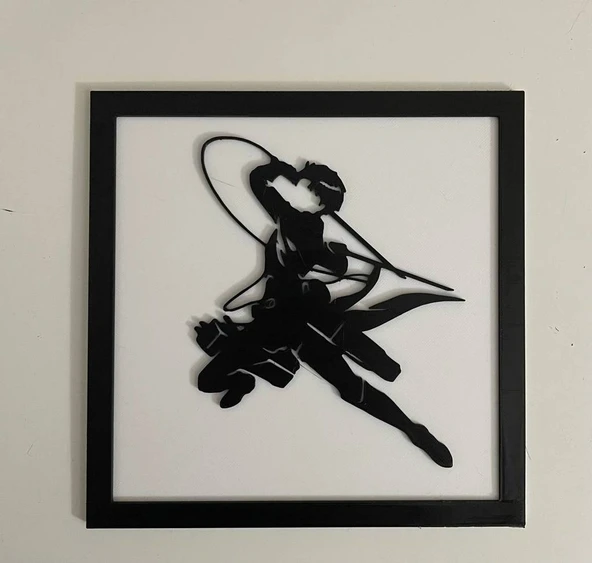 Byr Levi Duvar Tablosu Çerçeveli (Sadece Plastik Aparattır!!!) 3D ürün görseli