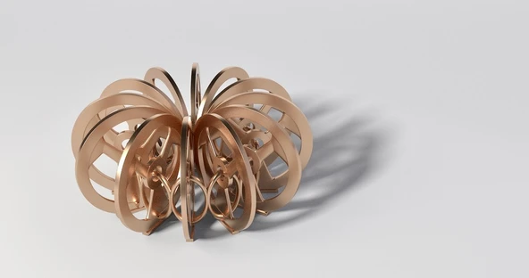 Byr Özyinelemeli Tekerlek (Sadece Plastik Aparattır!!!) 3D