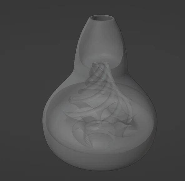 Byr Vortex Duş Başlığı (Sadece Plastik Aparattır!!!) 3D - Resim 3