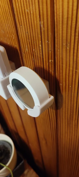 Xiaomi Mijia Bluetooth Sıcaklık Sensörü Duvar Montajı (Tutucu) (Plastik Aparattır!!!) - 4