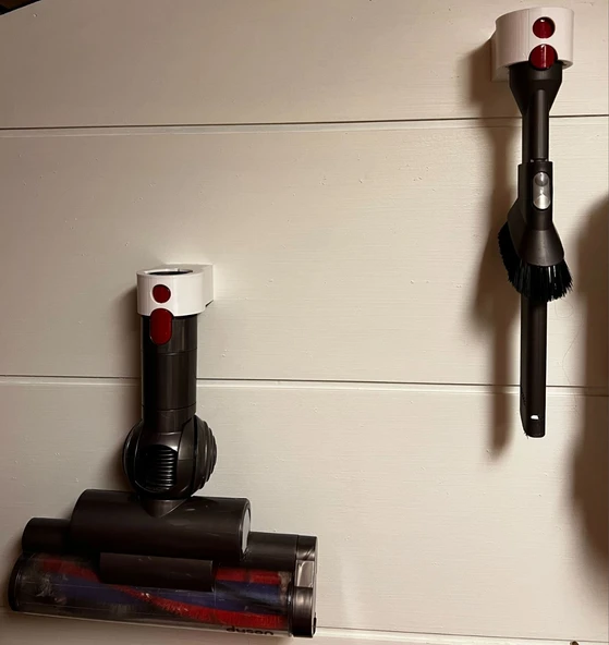 Byr Kurtsuz olmayan elektrikli süpürgeler için Dyson Aksesuar Tutucu Tüm Aksesuarlar (Sadece Plastik Aparattır!!!) 3D - Resim 2