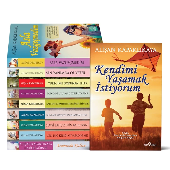 Alişan Kapaklıkaya Seti 10 Kitap Takım - Yediveren Yayınları