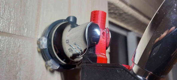 Byr Ortak Duş Başlığı As Değiştirme Adaptörü Lowes, Home Depot (Sadece Plastik Aparattır!!!) 3D - Resim 3