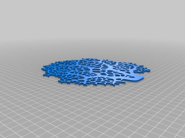 Byr Mercan - Gorgon Deniz Yelpazesi 2d Duvar Tablosu (Sadece Plastik Aparattır!!!) 3D - Resim 3