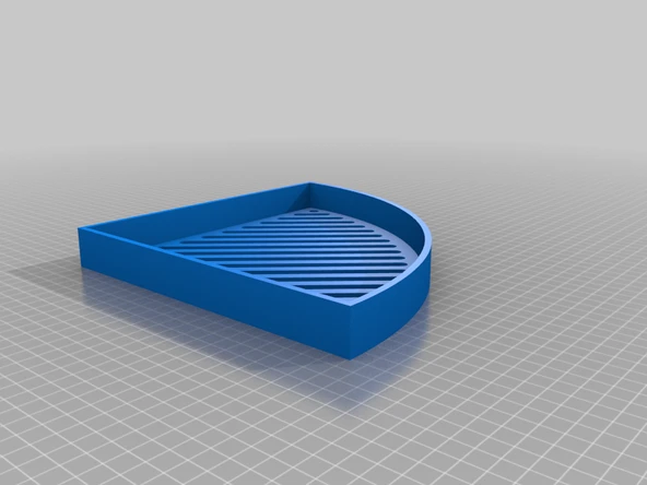 Byr 3M musluk için Şampuan Rafı (Sadece Plastik Aparattır!!!) 3D - 2