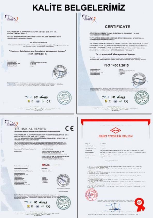 150W DLS Led Park Bahçe Dış Mekan Ledli Sokak Armatürü SMD Aydınlatma - 5