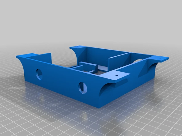 Byr Okuldaki CO2 ölçüm cihazlarını duvara sabitlemek için kutu (Sadece Plastik Aparattır!!!) 3D