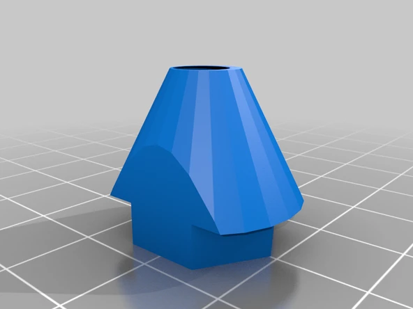 Byr klozet kapağı koni somunu (Plastik Aparattır!!!) 3D