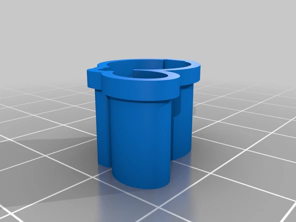 Byr Parfüm şişesi şeklinde Kurabiye Kesici (Plastik Aparattır!!!) 3D - 2