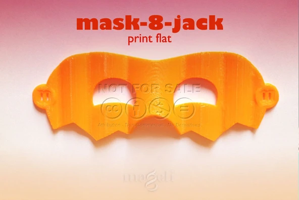 Byr maske-8-jack (Sadece Plastik Aparattır!!!) 3D - 3