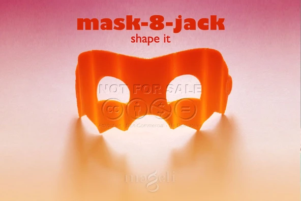 Byr maske-8-jack (Sadece Plastik Aparattır!!!) 3D - 4