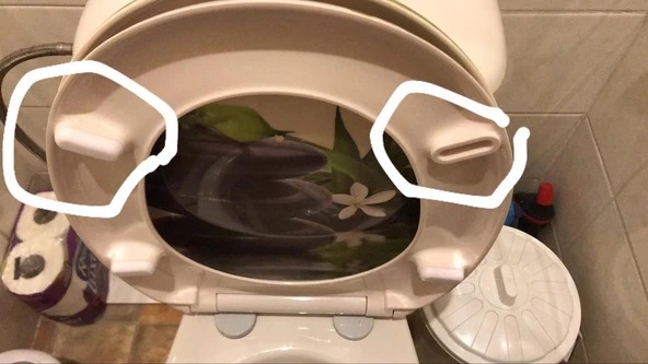 Byr WC Klozet Kapağı (Sadece Plastik Aparattır!!!) 3D - 2