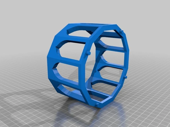 Byr Mimariden Esinlenen Yüzük (Sadece Plastik Aparattır!!!) 3D ürün görseli