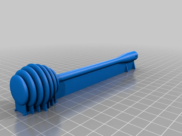 Byr Bal Kepçe 6in 150mm (Sadece Plastik Aparattır!!!) 3D - 2