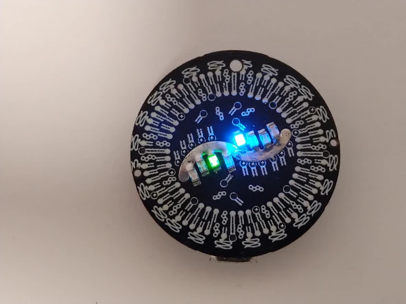 Byr mRNA aşı rozeti tablo ve (Sadece Plastik Aparattır!!!) 3D - Resim 4