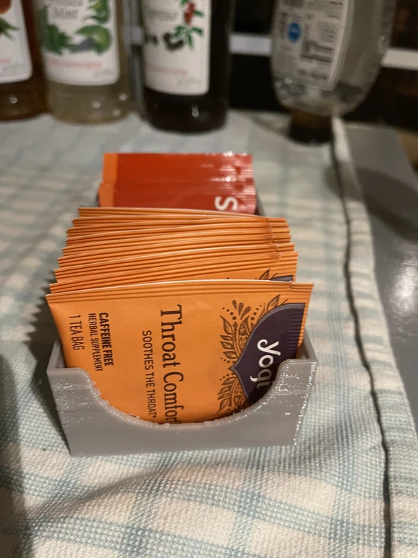 Byr Çay Poşeti Tutucu - Taraf (Sadece Plastik Aparattır!!!) 3D - 4