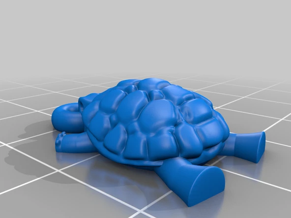 Byr Kaplumbağa Kolye - Takı (Plastik Aparattır!!!) 3D - Resim 4