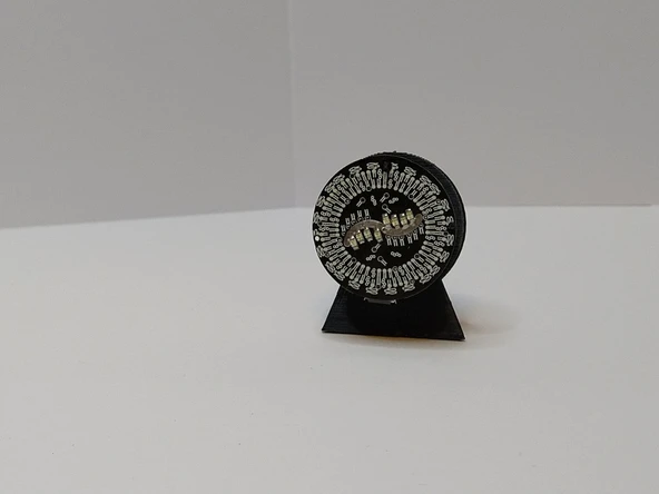 Byr mRNA aşı rozeti tablo ve (Sadece Plastik Aparattır!!!) 3D - Resim 2