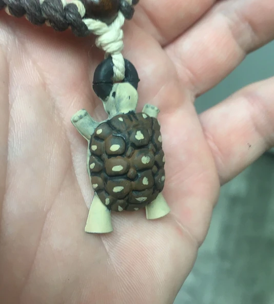 Byr Kaplumbağa Kolye - Takı (Plastik Aparattır!!!) 3D - Resim 3