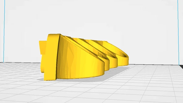 Byr Boş 4 (dört) parmak yüzük (Sadece Plastik Aparattır!!!) 3D - Resim 3