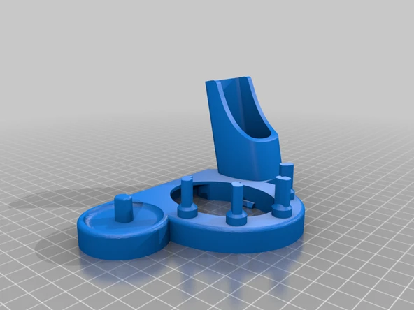 Byr Oral B Elektrikli diş fırçası ve Philips OneBlade tutucu (Sadece Plastik Aparattır!!!) 3D ürün görseli