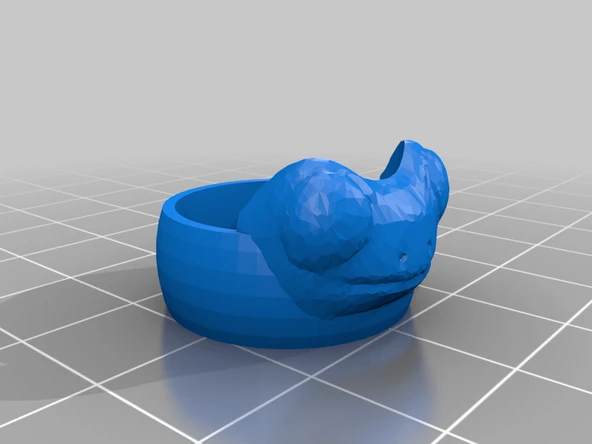 Byr Kurbağa Fred ama o bir Yüzük (Plastik Aparattır!!!) 3D - Resim 2