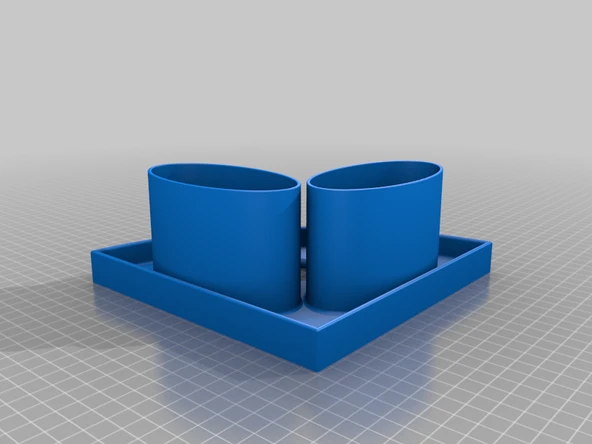 Byr OGX Şampuan ve Saç Kremi tepsisi/invertörü (Plastik Aparattır!!!) 3D - 2