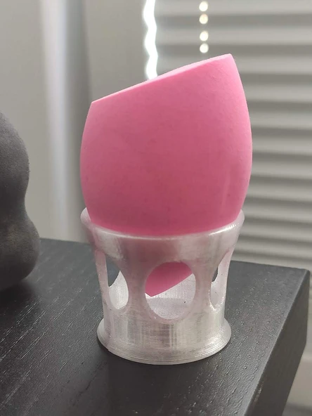 Byr Makyaj Süngeri (Beauty Blender) Tutucu (Sadece Plastik Aparattır!!!) 3D - 2