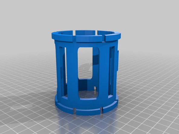 Byr Büyük Şok Montaj + Soğuk Ayakkabı Montajı Zoom H1N'ye Uygun (Sadece Plastik Aparattır!!!) 3D - Resim 2